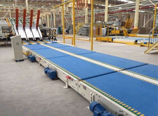 Corrugated Paperboard Box Factory Conveyor Line