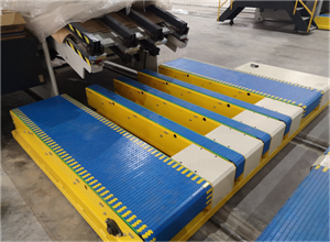 Paperboard Factory Floor Conveyor