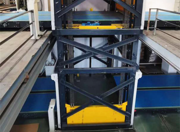 conveyor system design for corrugated plant