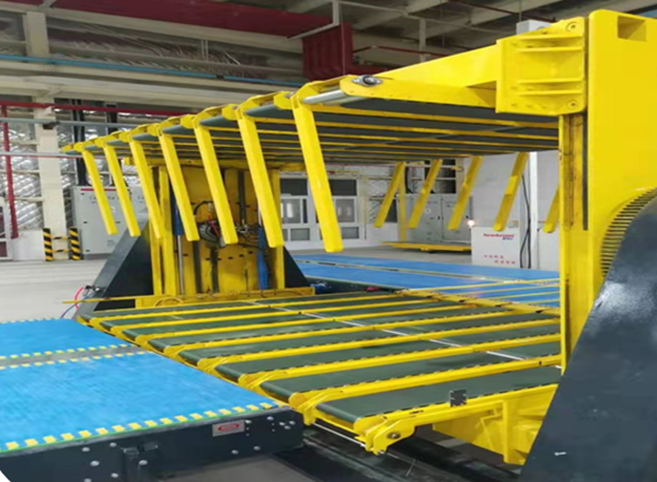 cardboard handling conveyor system