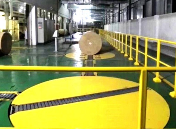 Paper Roll Floor Conveyor